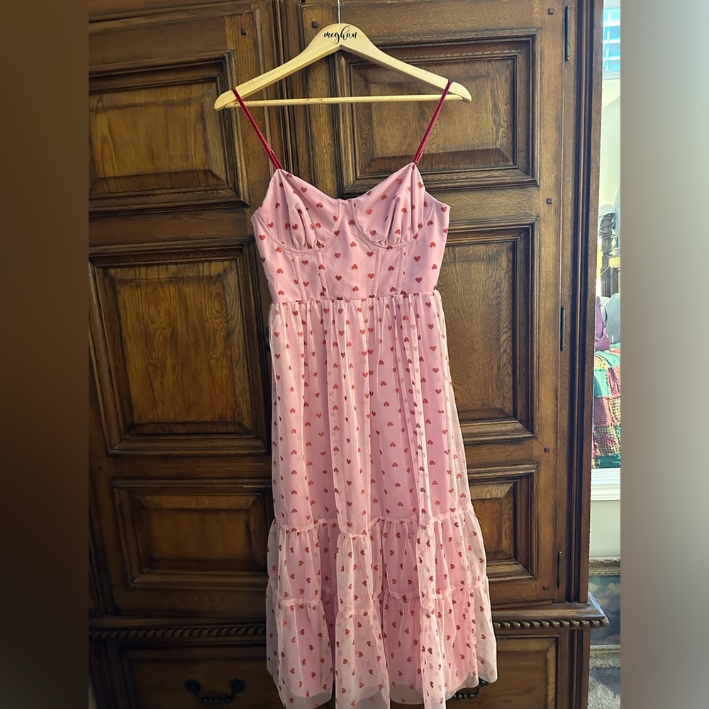 ✨sold✨Betsey Johnson Heart Dress NWT